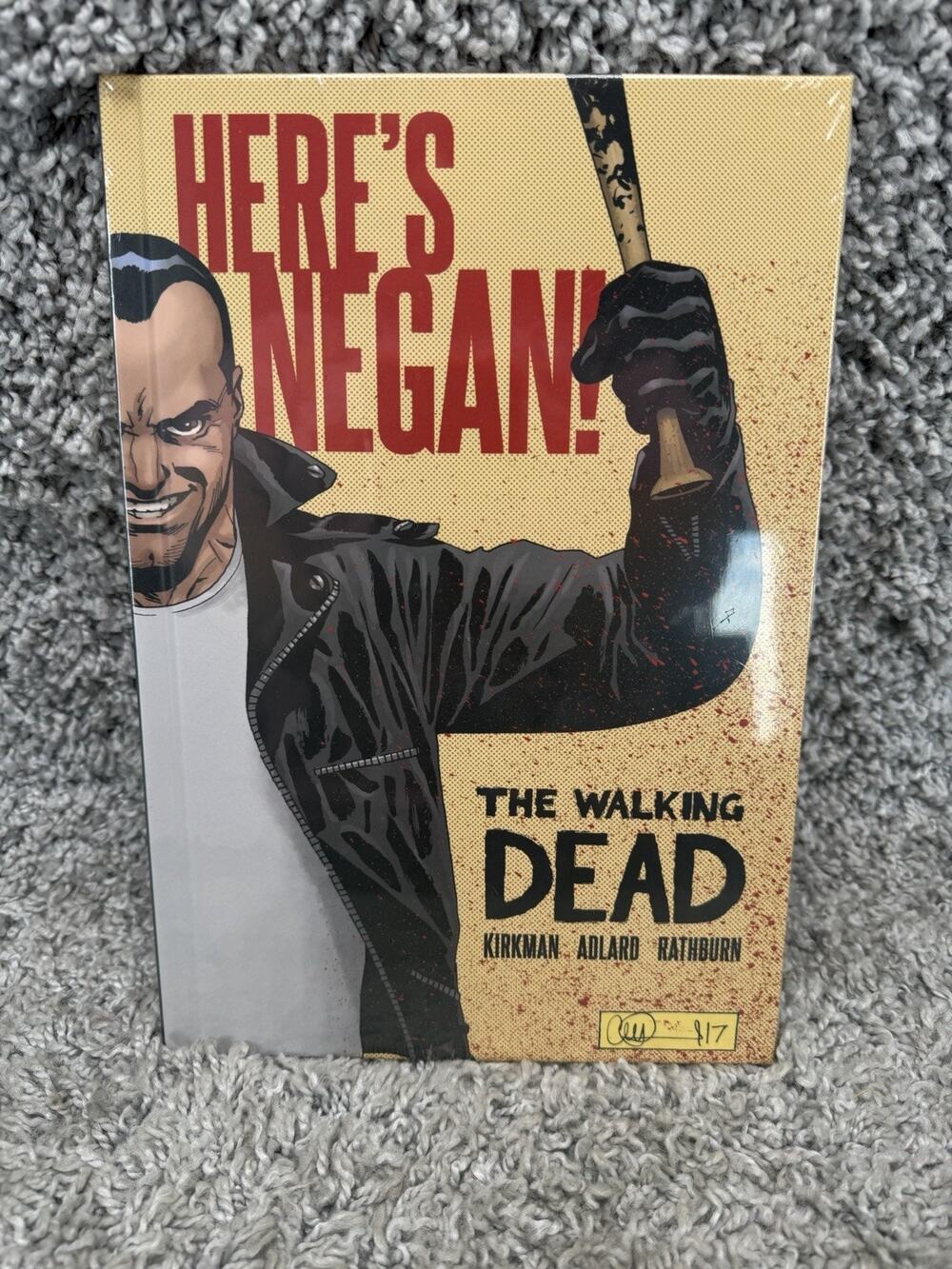 The Walking Dead Here’s Negan Graphic Novel TPB Robert Kirkman Image Comics
